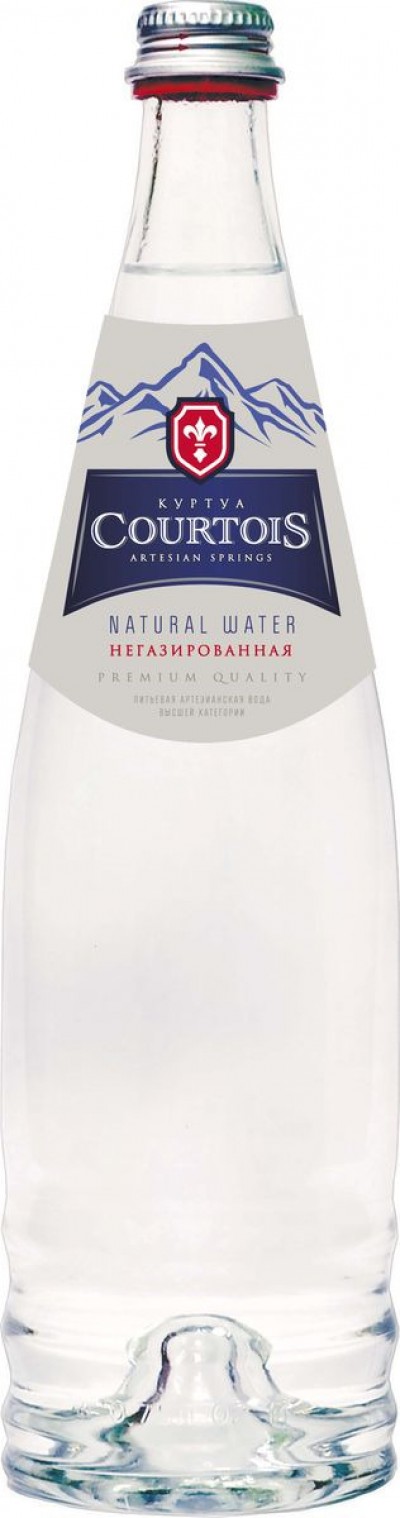 Вода питьевая "Куртуа" б/г 0,75л ст/б
