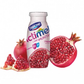БЗМЖ Питьевой Молоч.продукт Актимель гранат 1шт 100г