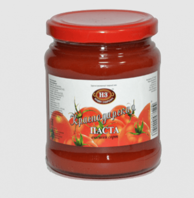 Томатная паста "Краснодарская" 450гр