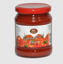 Томатная паста "Краснодарская" 450гр