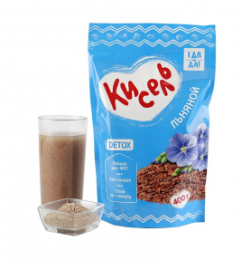 Кисель льняной Еда на Да 400гр