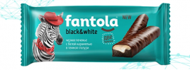 Печенье Фантола с белой карамелью в темной глазури  50гр