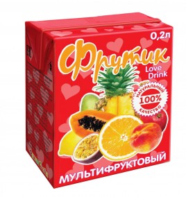 Сок Фрукс мультифрукт 0,2л