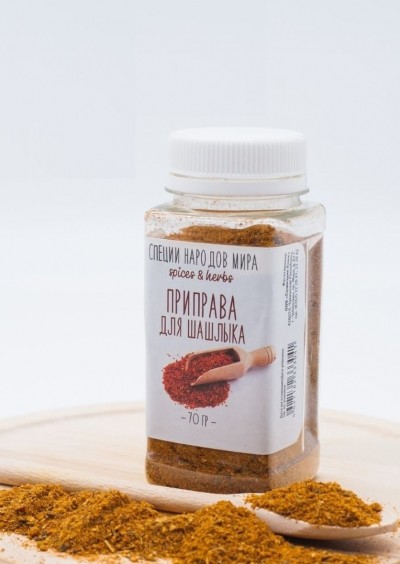 Приправа для шашлыка 70гр пэт Органик Фуд