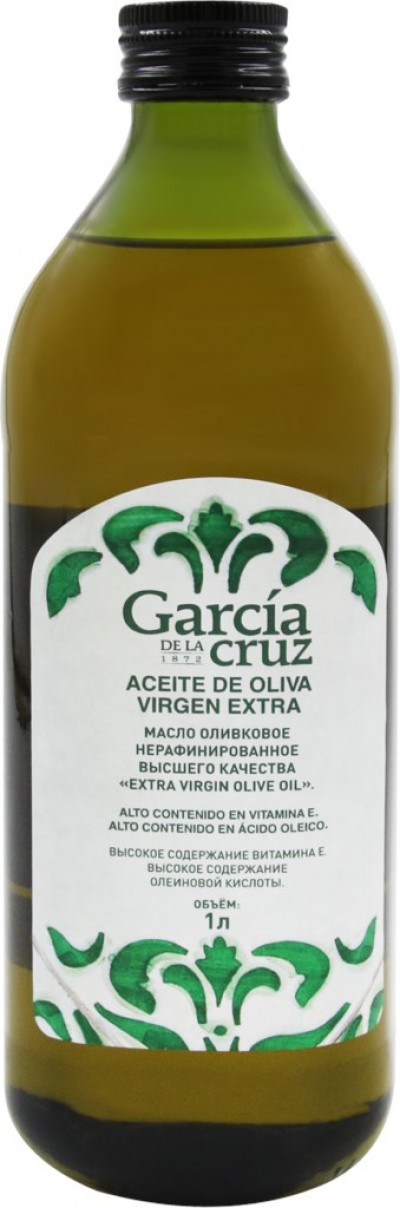 Масло оливковое Garcia De La Cruz Extra Virgin 1л ст/б