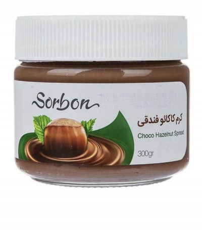 Паста ореховая с какао Sorbon 300гр ст/б