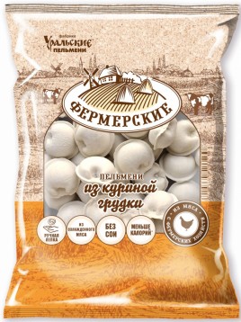 Пельмени Фермерские из куриной грудки зам. 700гр ФУП
