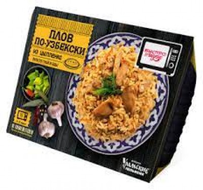 Плов по-узбекски из цыпленка Быстро и Вкусно зам. 300гр ФУП