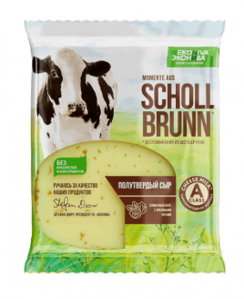 БЗМЖ Сыр Шольбрунн 50% 200гр. Эконива