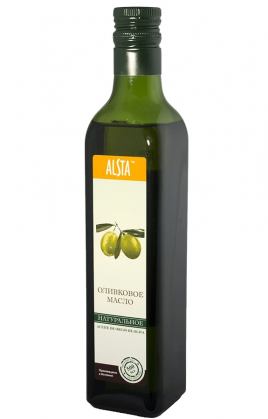 Масло оливковое Алста натурал.500мл ст/б