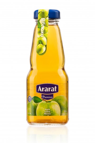 Сок Яблочный 0,2л ст/б Арарат