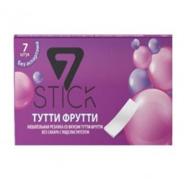 Жевательная резинка 7STICK со вкусом Тути Фрути 14,5гр