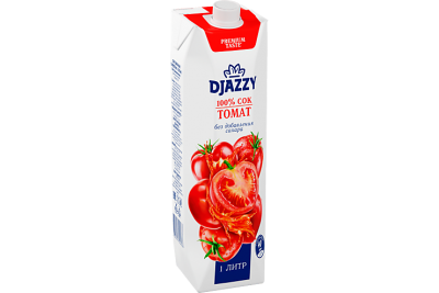 Сок томатный с мякотью 1л Джаззи