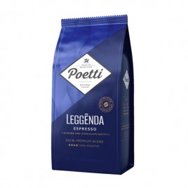 Кофе Poetti Leggenda Espresso жареный в зернах 1000гр м/у