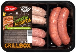 Купаты Ассорти Гриль Бокс охл. лот. 500гр Самсон
