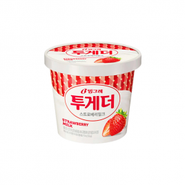 Мороженое Тугезе клубничное молоко 710мл ведро