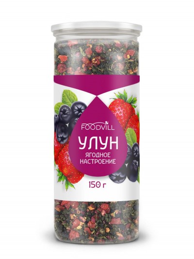 Чай Улун ягодное настроение 150гр ФудВилл