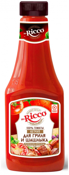 Кетчуп Mr.Ricco для Гриля и Шашлыка 940г. бут.
