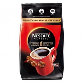 Кофе Нескафе Классик молотый в м/у 750г