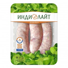 Купаты из индейки Деликатесные охл. 350гр лоток Новые Фермы