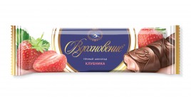 Шоколад Вдохновение темный клубника 37гр