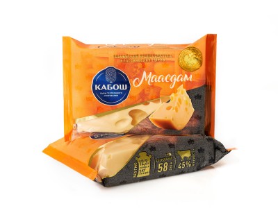 БЗМЖ Сыр Кабош Маасдам 45% 200гр