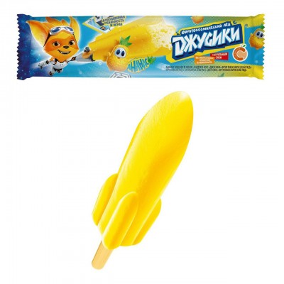 Фруктовый лед Джусики ананас 70гр