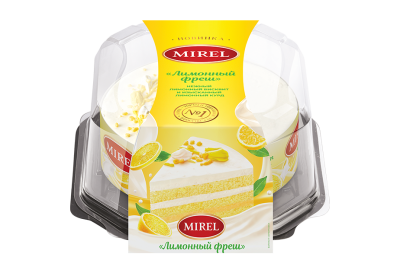 Торт Лимонный фреш 600гр Мирэль