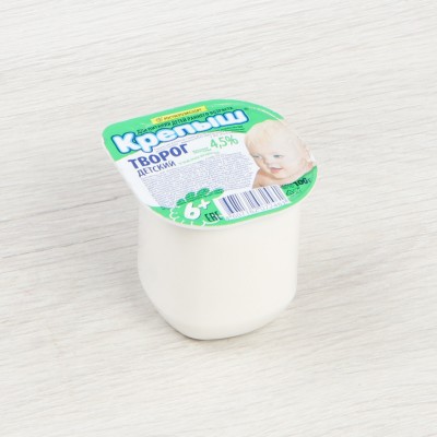 БЗМЖ Творог Крепыш 4,5% РА 100г