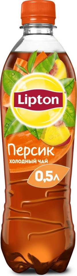 Чай Липтон персик 0,5 л