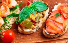 Закуски из рыбы и морепродуктов